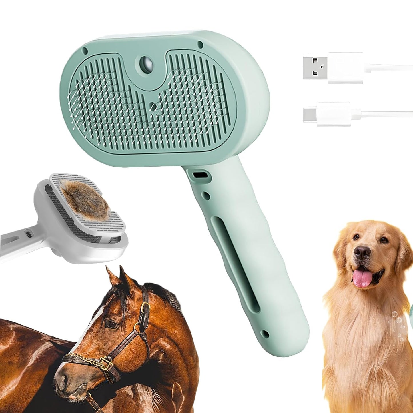 Pet Steam Brush